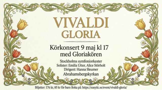Konsert Vivaldis Gloria